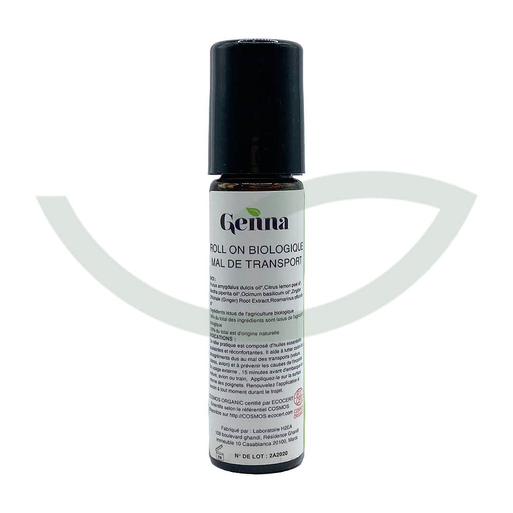 Roll On Mal de Transport Bio Genna 10ml Hydratant Maroc Roll On Mal de Transport Bio Genna 10ml Hydratant Maroc