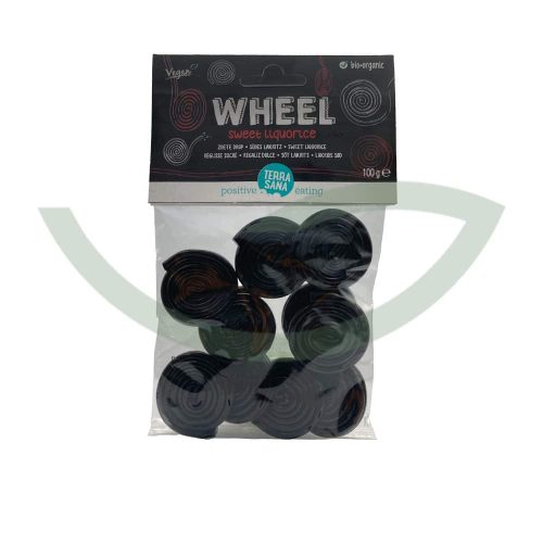 Roues Jojo Réglisse Sucrée 100g Terrasana Aliment Bio Maroc