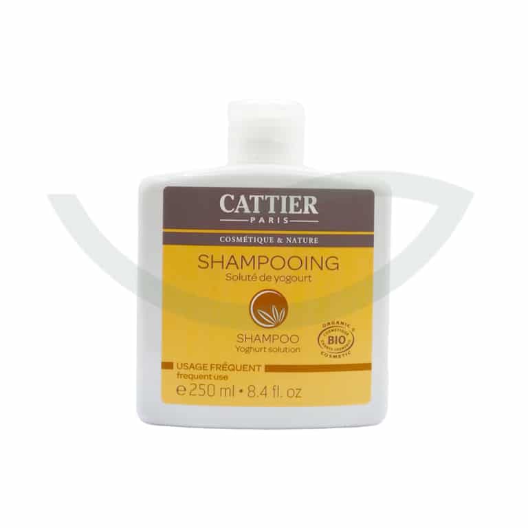 Shampooing Soluté Yogourt 250ml Cattier Soins Cheveux Maroc