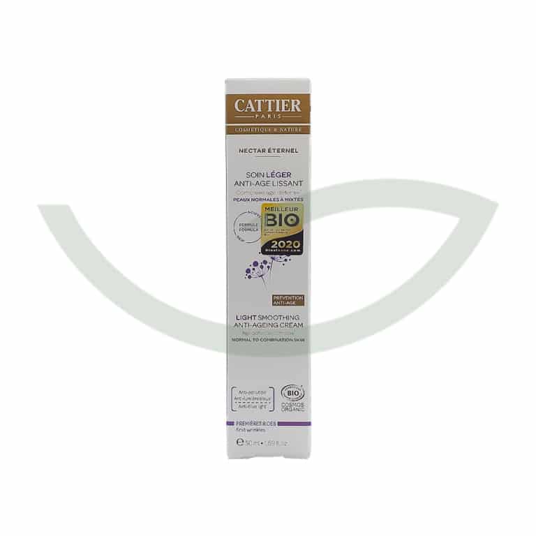Soin Léger Anti-âge Lissant 50ml Cattier Soin Peau Mature Maroc