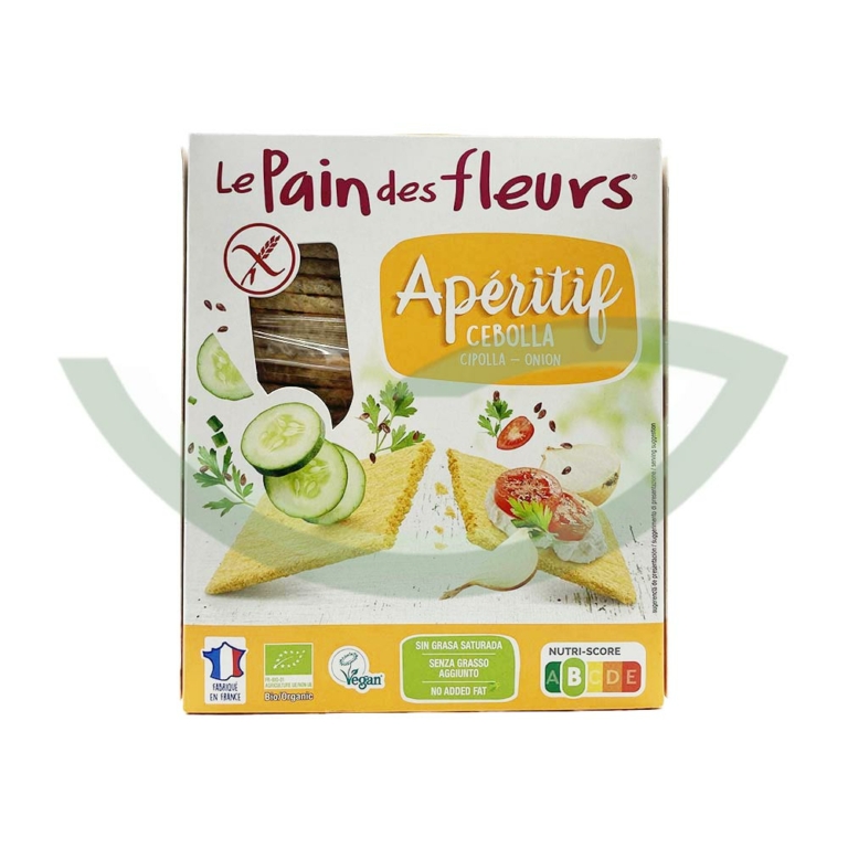 Tartines à l'Oignon Bio 150g Le Pain des Fleurs Aliment Bio Maroc
