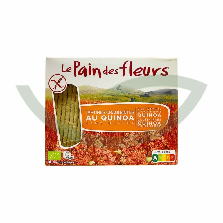 Tartines au Quinoa Bio 150g Le Pain des Fleurs Aliment Bio Maroc Tartines au Quinoa Bio 150g Le Pain des Fleurs Aliment Bio Maroc