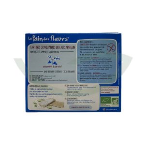 Tartines au Sarrasin Bio Sans Sel 150g Le Pain des Fleurs Aliment Bio Maroc Tartines au Sarrasin Bio Sans Sel 150g Le Pain des Fleurs Aliment Bio Maroc