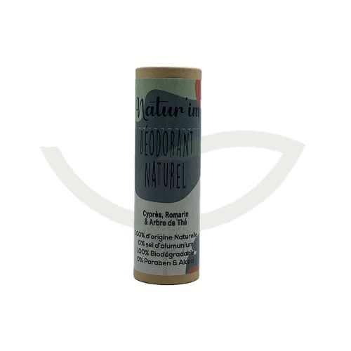 Déodorant cyprès 30g Natur'Im Cosmétique hygiène Maroc