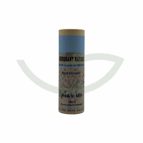 Déodorant vanille 30g Natur'Im Cosmétique et hygiène Maroc