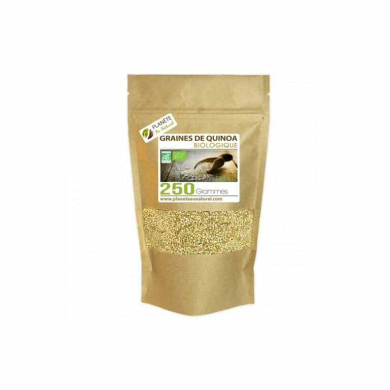 Graines de quinoa 250g GPH Diffusion super graine bio Maroc Graines de quinoa 250g GPH Diffusion super graine bio Maroc
