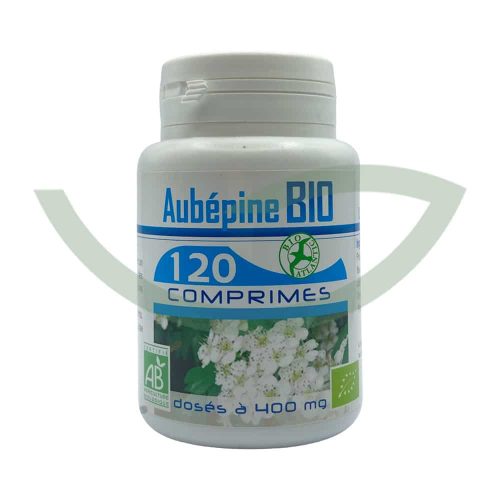Aubépine Bio 120 Comprimés 400mg GPH Diffusion Relaxation Maroc Avant