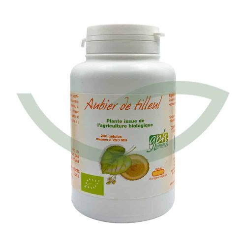 Aubier de tilleul 200 gélules 220mg GPH Diffusion Confort Urinaire Maroc Avant