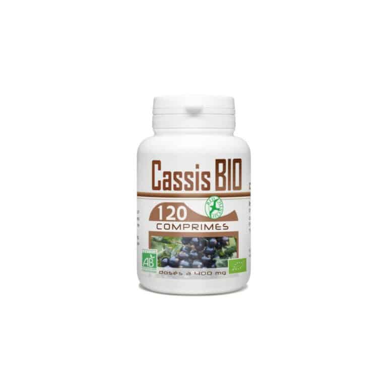 Cassis bio 120 comprimés 400mg GPH confort articulaire Maroc avant Cassis bio 120 comprimés 400mg GPH confort articulaire Maroc avant