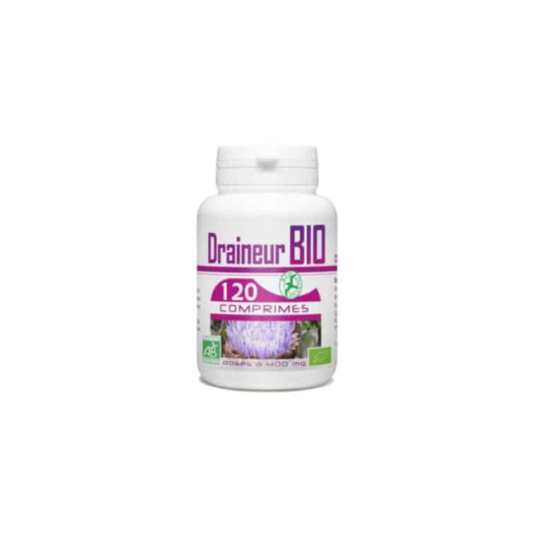 Complexe draineur bio 120 comprimés 400mg GPH Diffusion confort digestif Maroc Complexe draineur bio 120 comprimés 400mg GPH Diffusion confort digestif Maroc