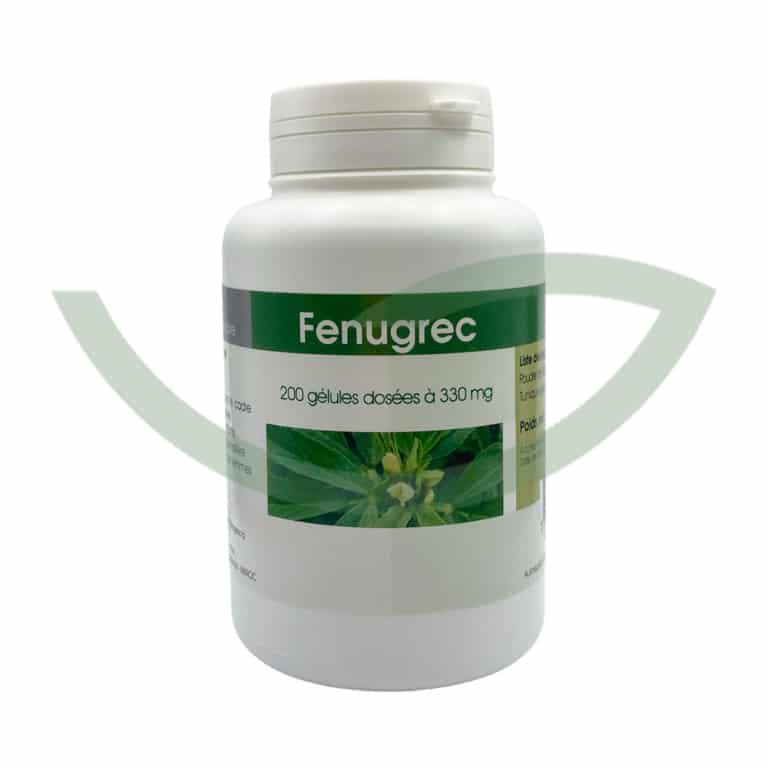Fenugrec 200 Gélules 330mg GPH Diffusion Confort Digestif Maroc Avant