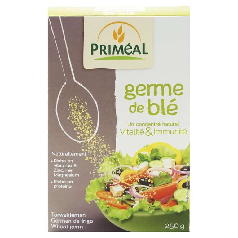 Germe de Blé en Paillette 250g Priméal Aliment Bio Maroc Germe de Blé en Paillette 250g Priméal Aliment Bio Maroc
