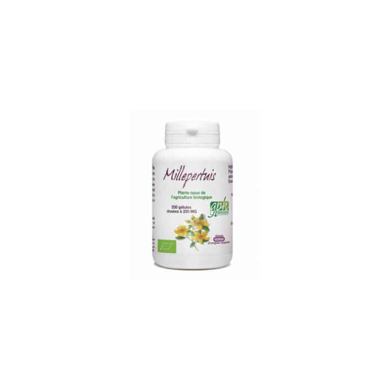 Millepertuis 200 gélules 250mg GPH Réparateur du sommeil Maroc