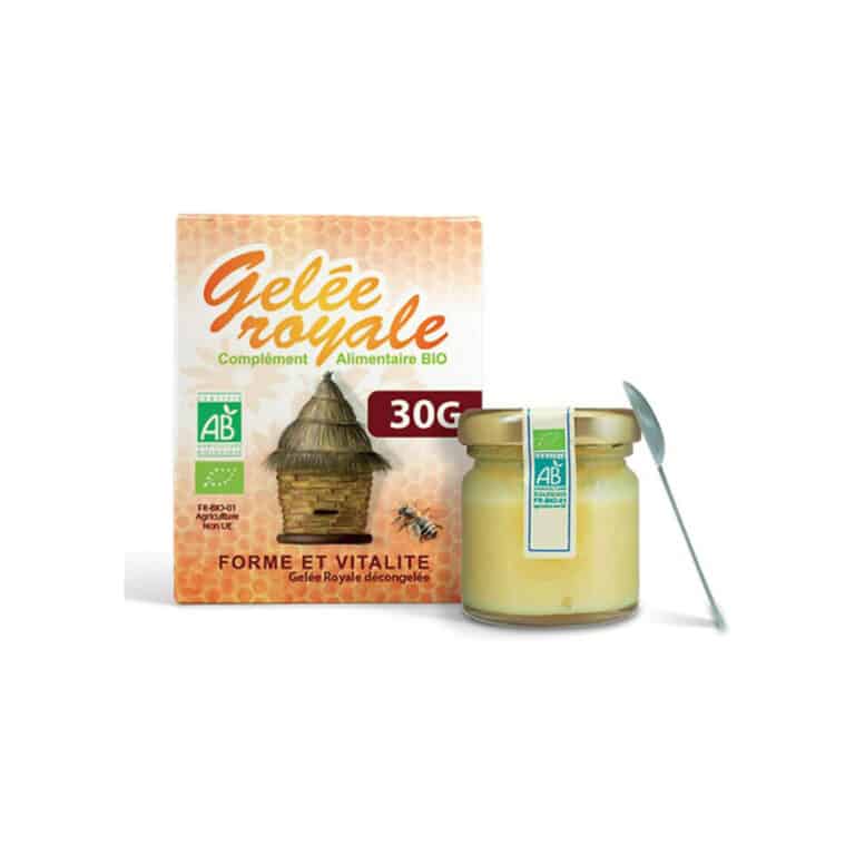 Pot de gelée royale pure 30g GPH Diffusion immunité Maroc