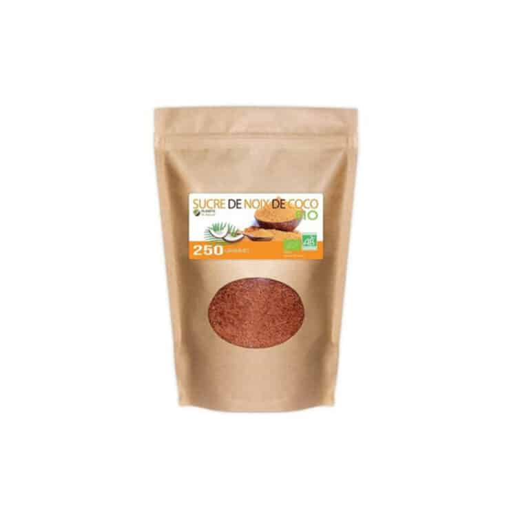 Sucre de coco bio 250g GPH Diffusion édulcorant bio Maroc
