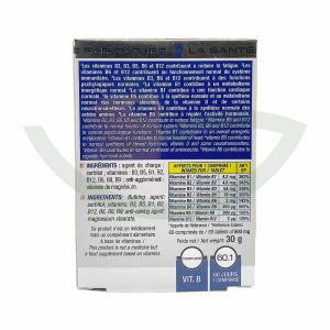 Vitamine B max 60 comprimés Eric favre Renforce le système immunitaire Maroc Vitamine B max 60 comprimés Eric favre Renforce le système immunitaire Maroc