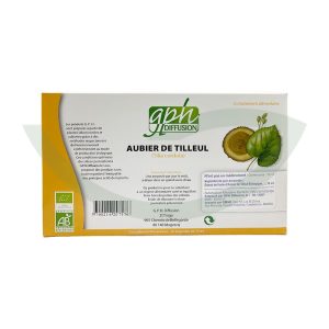Aubier de Tilleul Bio 20Ampoules 15ml GPH Diffusion Activité Hépatique Saine Maroc Avant Aubier de Tilleul Bio 20Ampoules 15ml GPH Diffusion Activité Hépatique Saine Maroc Avant