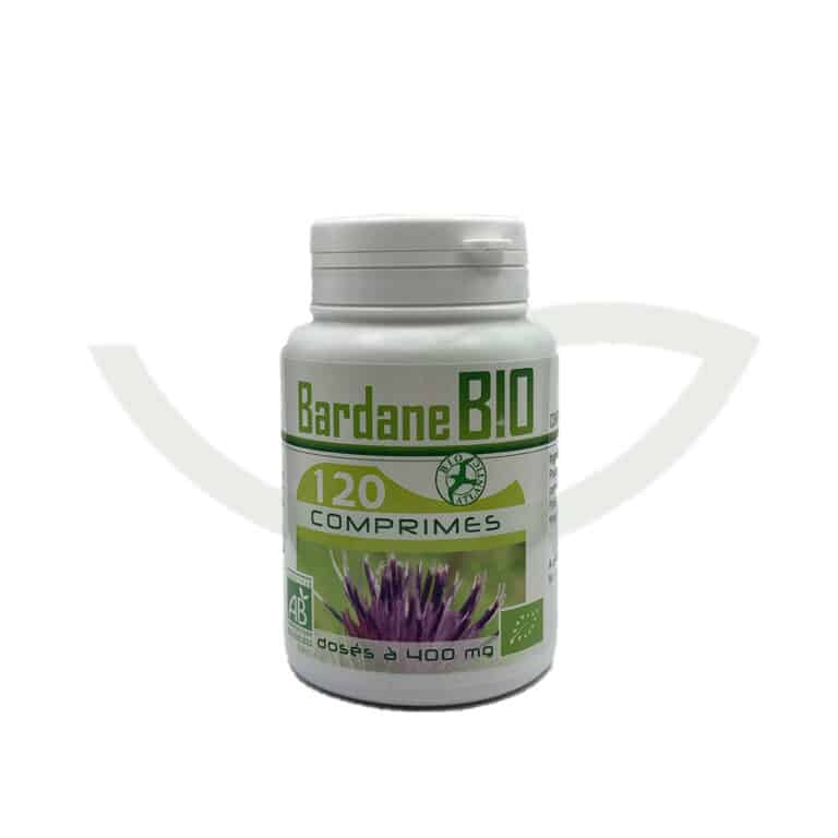 Bardane bio 120 comprimés 400mg GPH Diffusion peau saine Maroc