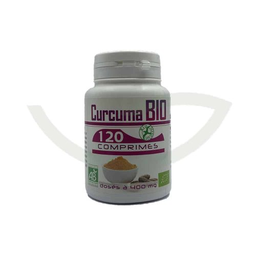 Curcuma Bio 120 comprimés 400mg GPH Diffusion confort articulaire Maroc