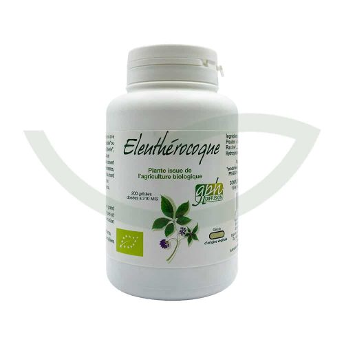 Eleuthérocoque bio 200 gélules 210mg GPH Diffusion effet tonifiant Maroc