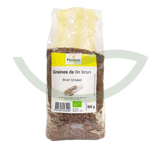 Graines de Lin Brun 500g Priméal Aliment Bio Maroc Graines de Lin Brun 500g Priméal Aliment Bio Maroc