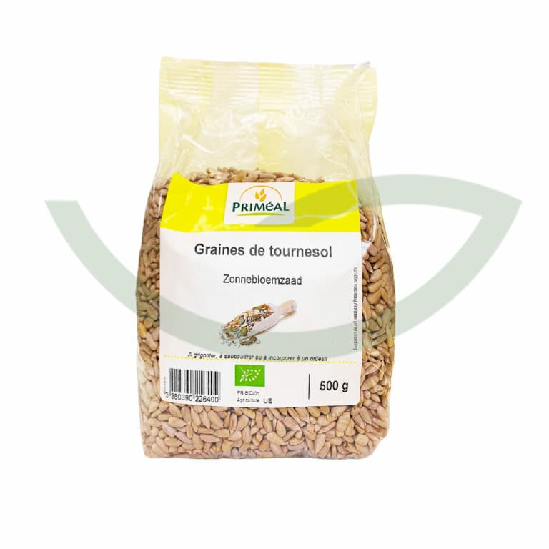 Graines de Tournesol 500g Priméal Aliment Bio Maroc Graines de Tournesol 500g Priméal Aliment Bio Maroc