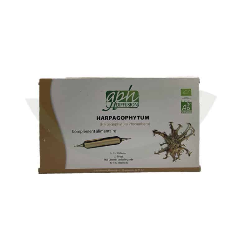 Harpagophytum 20 ampoules 15ml GPH Diffusion souplesse articulaire Maroc Harpagophytum 20 ampoules 15ml GPH Diffusion souplesse articulaire Maroc