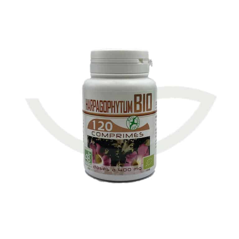 Harpagophytum bio 120 comprimés 400mg GPH Diffusion confort articulaire Maroc Harpagophytum bio 120 comprimés 400mg GPH Diffusion confort articulaire Maroc