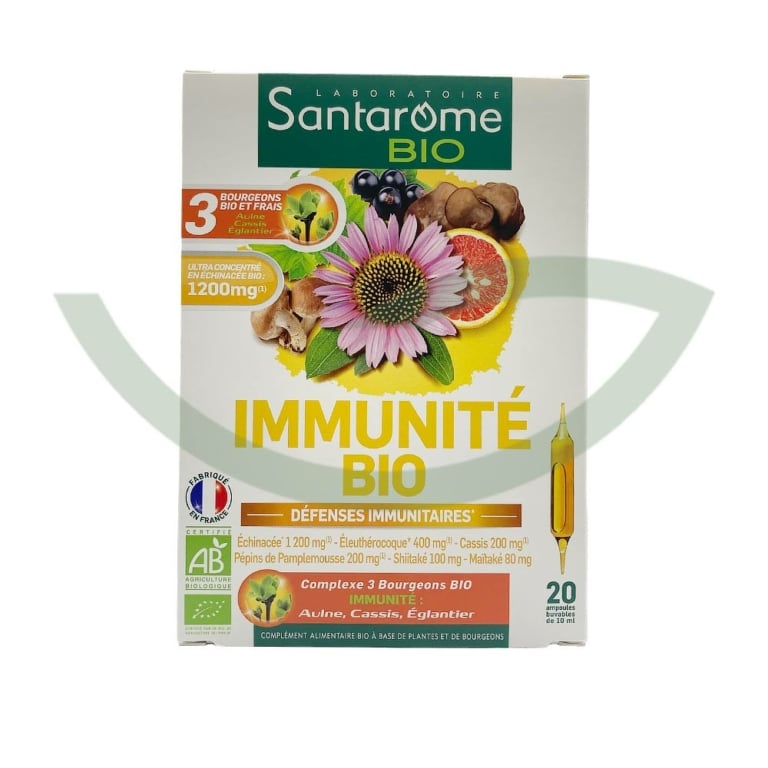 Immunité Bio 20 Ampoules Santarome Immunité Maroc Immunité Bio 20 Ampoules Santarome Immunité Maroc