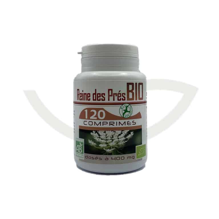 Reine des prés bio 120 comprimés 400mg GPH Diffusion drainage Maroc Reine des prés bio 120 comprimés 400mg GPH Diffusion drainage Maroc