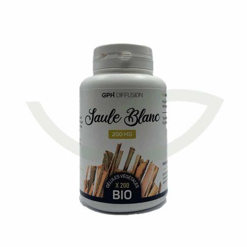 Saule blanc bio 200 gélules 200mg GPH Diffusion confort articulaire Maroc