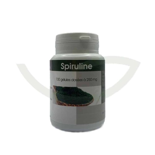Spiruline 100 gélules 250mg GPH Diffusion fortifiant Maroc