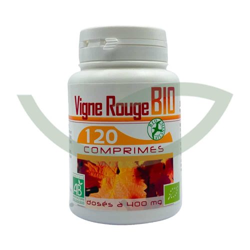 Vigne rouge bio 120 comprimés 400mg GPH Diffusion antioxydant Maroc Avant