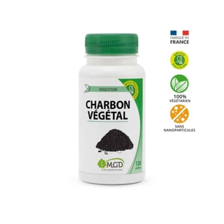 Charbon Végétal 120 gélules MGD Parfait pour le bien-être intestinal Maroc Charbon Végétal 120 gélules MGD Parfait pour le bien-être intestinal Maroc