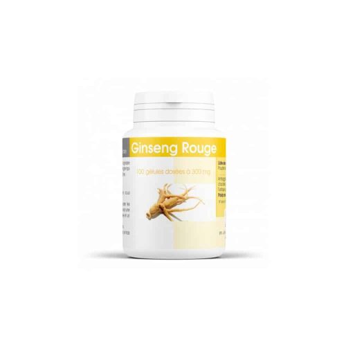 Ginseng rouge 100 gélules 300mg GPH vitalité Maroc Avant