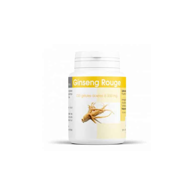 Ginseng rouge 100 gélules 300mg GPH vitalité Maroc Avant