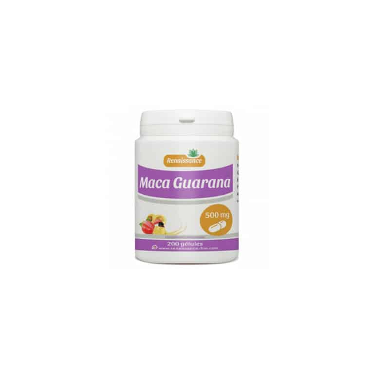 Maca Guarana 200 gélules 500mg GPH Résistance Maroc Avant Maca Guarana 200 gélules 500mg GPH Résistance Maroc Avant