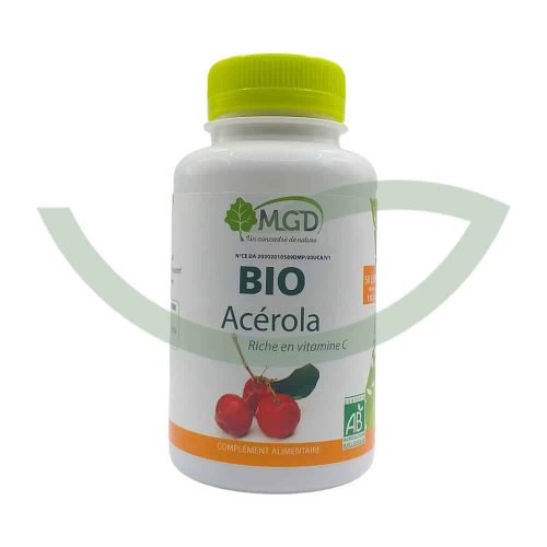 Acérola Bio 50 comprimés MGD Energie Maroc