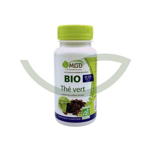 Thé Vert Bio 60 gélules MGD Perte de poids Maroc