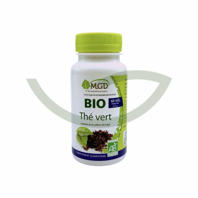 Thé Vert Bio 60 gélules MGD Perte de poids Maroc Thé Vert Bio 60 gélules MGD Perte de poids Maroc