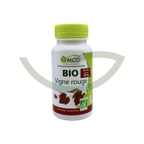 Vigne Rouge bio 90 gélules MGD Réduire la fatigue Maroc