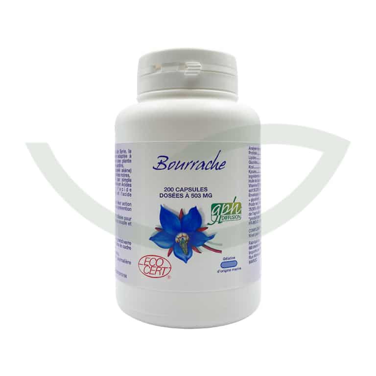Bourrache onagre 200 capsules 503mg GPH Diffusion Douceur Maroc Bourrache onagre 200 capsules 503mg GPH Diffusion Douceur Maroc
