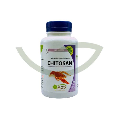 Chitosan 200 gélules MGD Pour l'élimination des graisses Maroc