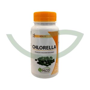 Chlorella 100 comprimés 500 mg MGD détoxifiant Maroc