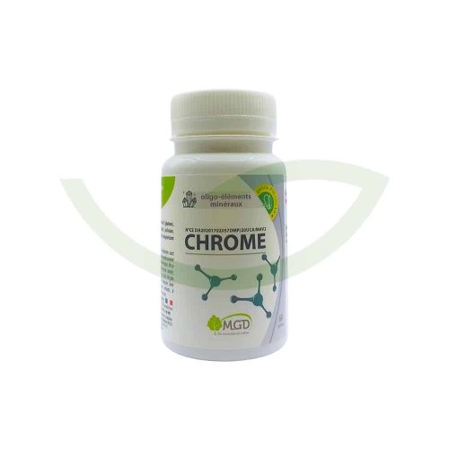 Chrome 60 gélules MGD Maintien d'une glycémie normale Maroc