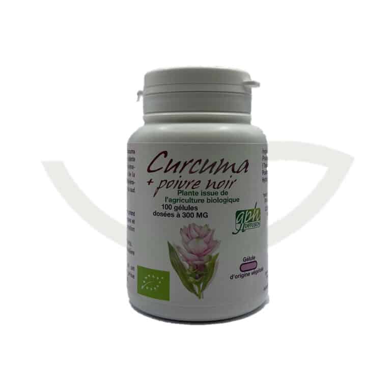 Curcuma et poivre noir 100 gélules 300 mg GPH Confort articulaire Maroc Avant Curcuma et poivre noir 100 gélules 300 mg GPH Confort articulaire Maroc Avant