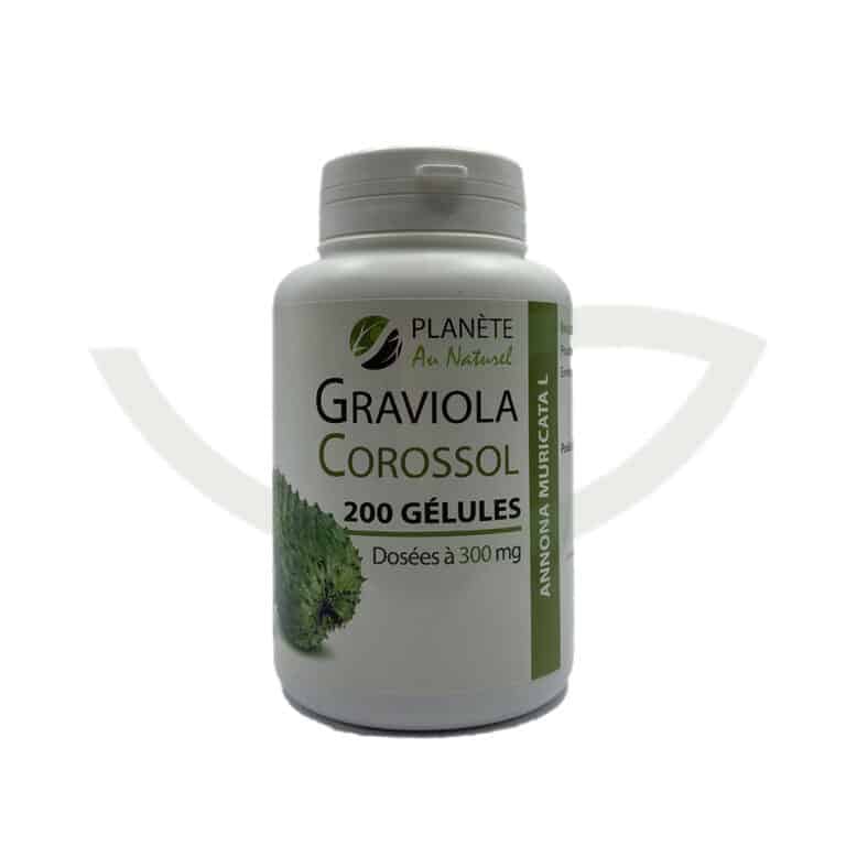 Graviola 200 gélules 300mg GPH riche en vitamines Maroc Avant Graviola 200 gélules 300mg GPH riche en vitamines Maroc Avant