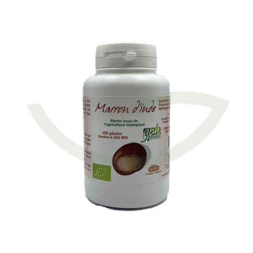 Marron d'inde 200 gélules 250 mg GPH Complément alimentaire Maroc Avant