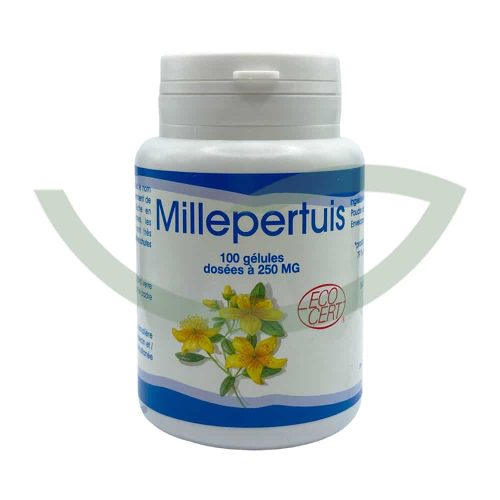 Millepertuis 100 Gélules 32,5g GPH Aide à l'endormissement Maroc Avant