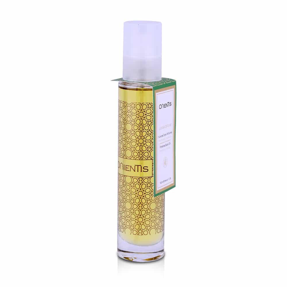 Huile de Corps Parfumée Louisa d'Atlas 100mL OrienTis Nourrissante Maroc Huile de Corps Parfumée Louisa d'Atlas 100mL OrienTis Nourrissante Maroc